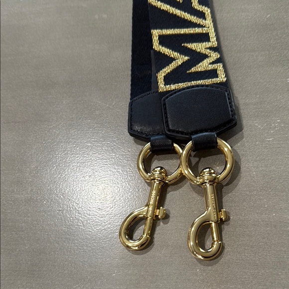 Marc Jacob’s Black and Gold Strap with Bold Lettering - Picture 4 of 4